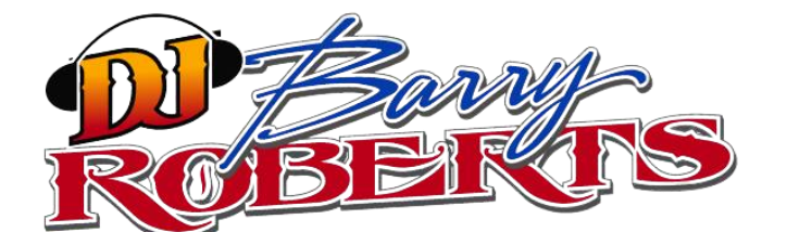 dj barry roberts logo